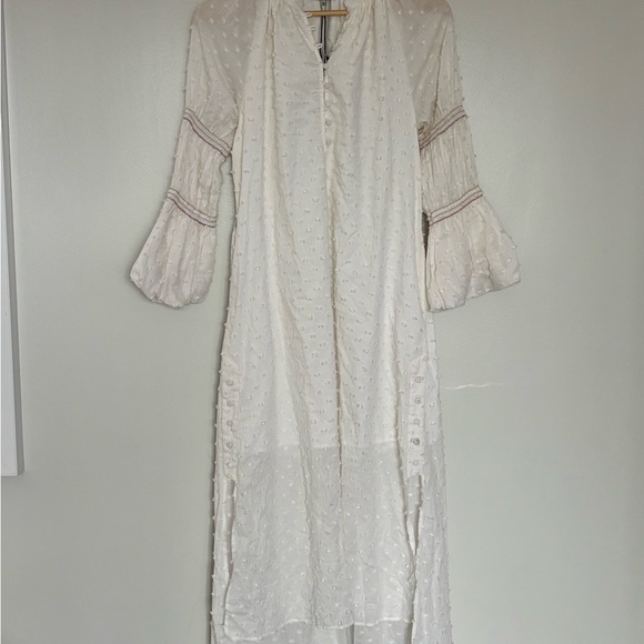NWT! Anthropologie Where Mountains Meet White Boho‎ Dress Size XS - Picture 11 of 13